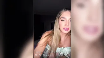 Lyna Perez, Sexy Beauty Wearing See-Through Lingerie on Webcam