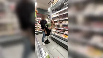 Shinratensei98.Gold, Risky Public Supermarket Doggy Screw