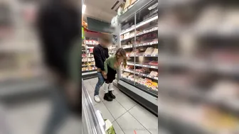 Shinratensei98.Gold, Risky Public Supermarket Doggy Screw