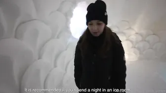 Hermione Potter, Sweden Lapland Kiruna Ice Hotel Vacation Couple Sextape