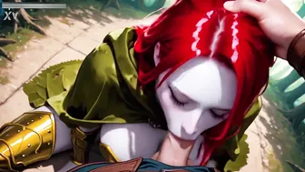 Make A Capture Rogue Deepthroat Cock While She Glare At Me