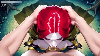 Make A Capture Rogue Deepthroat Cock While She Glare At Me
