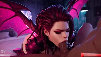 Star Craft Zerg Queen Sarah Kerrigan Needed Be CumDumpster For Breeding