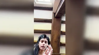 Mia Khalifa, Arab Model Getting Ready for Lunch Date