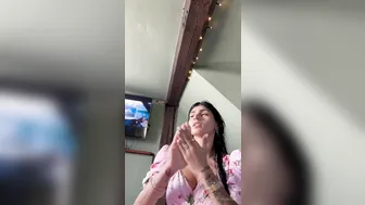 Mia Khalifa, Arab Model Getting Ready for Lunch Date