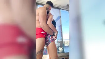 Nany Palacio, Sucking Gym Instructor Huge Cock