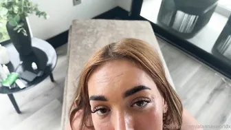 Alanna Pow, Getting Messy Creampie from Gym Instructor