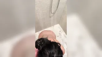 Camilla Araujo, Wet Sextape in Shower with Boyfriend