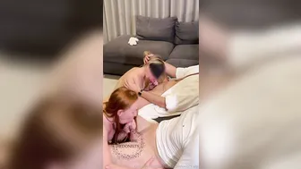 Pleasure.Hedonists, Two Swinger Couples Swapping Partners on Sofa
