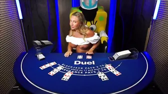 Bonnie Blue, Pregnant Bonnie Banged by Sponge Bob on Online Casino