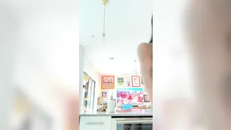 Mia Khalifa, Getting Ready Wearing White Undies in Morning