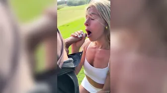 Cocoyogi, Blonde Model Screwing on Golf Course