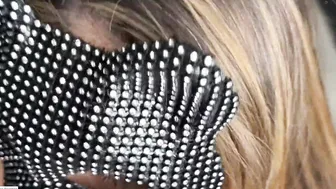 Christina Khalil, Bunny Masked Beauty Blowing Big Cock