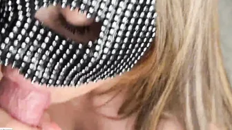 Christina Khalil, Bunny Masked Beauty Blowing Big Cock