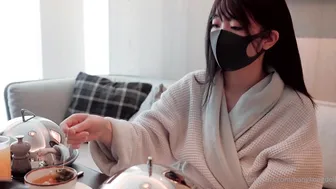 Hongkongdoll, Cute Asian Beauty in Laced Lingerie and Gaping Pink Vagina