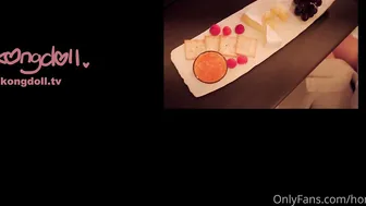 Hongkongdoll, Cute Asian Beauty in Laced Lingerie and Gaping Pink Vagina