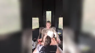 Kacey Kay, Getting Her Cunt Creampied in the Outdoor Deer Blind