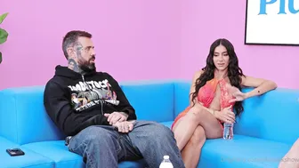 Lenatheplug, Violet Myers, Plugtalk, Two Thick Latina Babes Get Facialized During Porn Interview