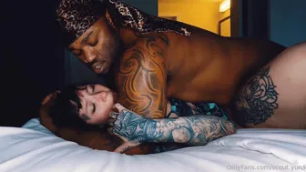 Scoutyuna, Tattooed Girl First Time Getting Destroyed by BBC Monster