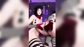 Astasiadream, Two Sexy Mimes Teasing and Spreading on Webcam