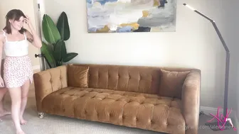 Alex Kane, Honey Hayes, Johnny Sins, Two Petite Sluts Sharing BWC on the Couch