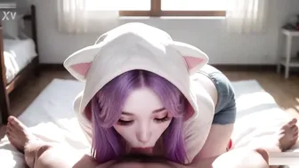Asian Big Tit Chick Giving Your Morning Wood Some Ease