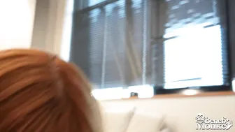 Lilly Mays, Hot Redhead Fucking a Fat Dude’s Cock