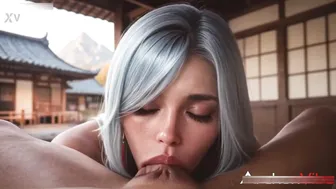 GEnshin Impact Shenhe Enjoy Sucking Thick Cock Slowly
