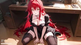 HighSchool Dxd Slutty Rias Love Makig Older Guy Hard