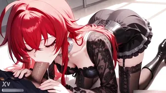 HighSchool Dxd Slutty Rias Love Makig Older Guy Hard