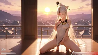 Geshin Impact Shy Ning Guang Giving You Her Body To Enjoy After Saving Her