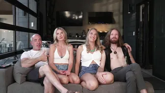 Blondefoxsilverfox, Sexyhippies, Two Horny Swinger Couples Swapping Creampies on Livestream