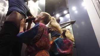 Cayenne Klein, Sneaky Sex with BBC in the Elevator
