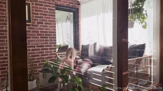 Hungnotdumb23, Ashley Kate, Blonde Hotwife Fucking a Bull While Cuck Hubby Fixes the Kitchen