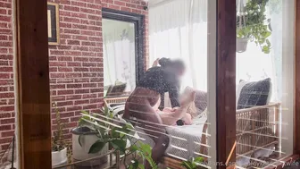 Hungnotdumb23, Ashley Kate, Blonde Hotwife Fucking a Bull While Cuck Hubby Fixes the Kitchen
