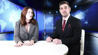 Erin Moore, Channel 69 News Anchor Fucking Live on Camera