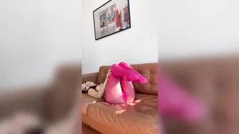 Asa Akira, Asian MILF Fingering Her Wet Pussy in Pink See-Through Pantyhose