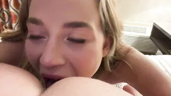 Blake Blossom, Licking and Rimming Her Boyfriend’s Asshole