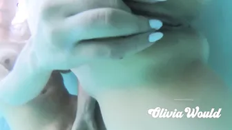 Olivia Would, Sophia Burns, Trans Babe Fucking Hot Chick by the Pool