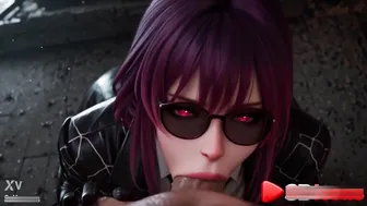 Honkai Star Rail Sexy Kafka Get Down Face Fuck