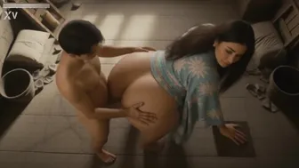 Little Guy Blackmail Curvy Big Women Fuck Her Like Dog