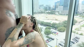 Hannah Makala, Zaddy2X, Braided Hair Thick Slut Fucking BBC by the Window