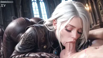 Bloodborne Lady Maria Took Her Blade And Make Her Suck My Cock
