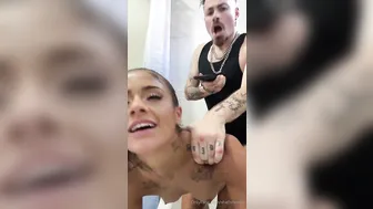 Ryan Reid, Skinny Chick Takes Brutal Anal Pounding In The Bathtub