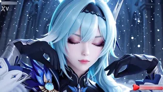 Genshin Impact Captain Eula Snow Monastry Warm Cock