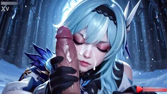 Genshin Impact Captain Eula Snow Monastry Warm Cock