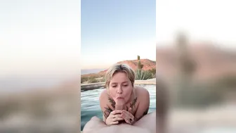Blondpeche, Pool Side Blowjob And Facial Oudoors In Nature Onlyfans Video Leaked