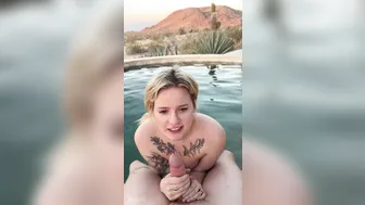 Blondpeche, Pool Side Blowjob And Facial Oudoors In Nature Onlyfans Video Leaked