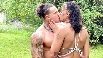 Natasha Carter, Skinny Supermodel Fucking A Hot Stud In The Backyard Onlyfans Video Leaked