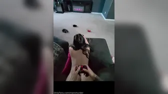 Sweetmuffiins, Playing Games And Using My Goth Free-Use Girlfriend As A Fucktoy